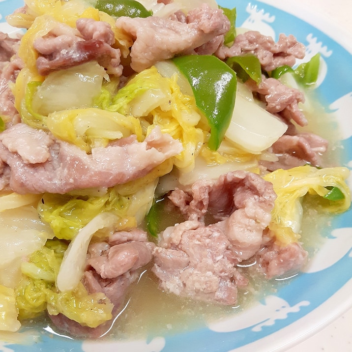 子供が喜ぶ 豚肉 白菜 ピーマンの塩麹炒め レシピ 作り方 By Acchan66 楽天レシピ 子供が喜ぶ 豚肉 白菜 ピーマンの塩麹炒め レシピ 作り方 By Acchan66 楽天レシピ